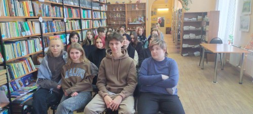 Студенты нашего колледжа посетили библиотеку имени Салтыкова-Щедрина